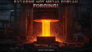 Extreme Hot Metal Forging &ndash; Most Satisfying Factory Process Ever!