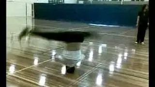 Break Dance Cool Head Spin