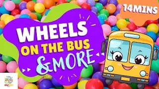 Wheels on the bus | Nursery Rhymes | Kiwi Kids Media for Kids