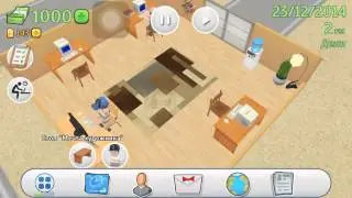 Прохождение игры: Office story #1(доход 4к)