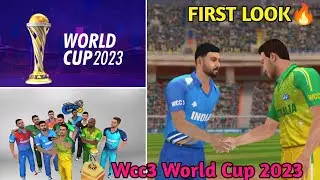 Wcc3 New World Cup Gameplay | World Cup 2023 HD Gameplay | Wcc3 New Update | Super Gamer