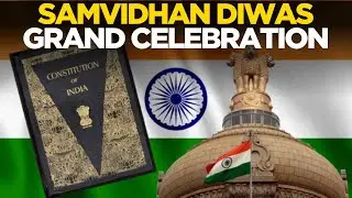 Constitution Day 2025 LIVE: Grand National Celebration at Samvidhan Sadan | Samvidhan Diwas 2025