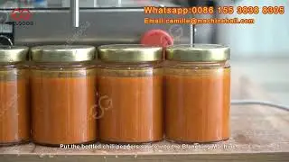 Commercial Hot Chili Pepper Sauce Making Production Equipment