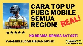 CARA TOPUP UC PUBG MOBILE SEMUA REGION! MURAH DAN MUDAH!