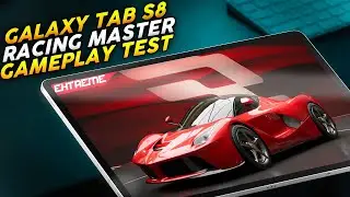 Racing Master on Samsung Tab S8 - Ultra Smooth Gameplay Test! (New Android Game 2024)