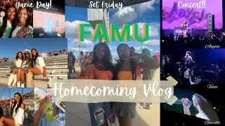 FAMU HOMECOMING '24 VLOG || Game Day, Set Friday, and GLO!!