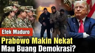 Efek Maduro! Prabowo Nekat Buang Demokrasi? Trump Murka! Loe Wajib Nonton!