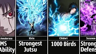 Every Jutsu SASUKE UCHIHA Can Do