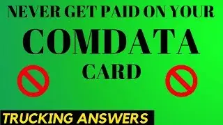 Trucker pay problems on Comdata card