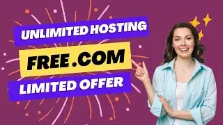 Free Web Hosting & Free .COM Domain That ACTUALLY Works in 2023