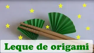 LEQUE DE ORIGAMI - DESNCANSO PARA HASHI