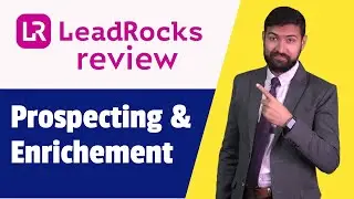 How to find laser targeted prospects and LinkedIn enrichment with Leadrocks | review and walkthrough
