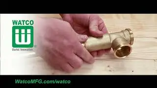 Watco   Model 591 Series 1 50 in  Complete Brass Bath Waste Installation