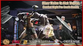 Combat Night Pro &mdash; Южная Флорида &mdash; Оливер Мэтр против Ника Томаса