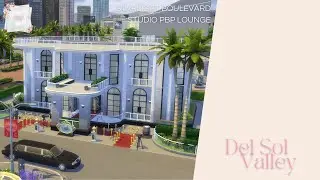 Studio PBP Lounge [Speed Build] THE SIMS 4