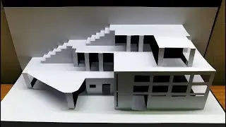 Paper Craft｜Origami House card｜Pop Up Card｜Paper Art｜Kirigami｜Origami｜3D手工藝品房屋卡片