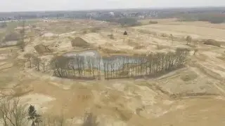 2016-03-19 : STEREA GOLF STERREBEEK UNDER CONSTRUCTION (filmed with DJi PHANTOM 3 drone)