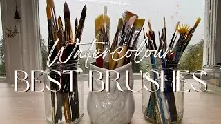 BEST Watercolor Brushes