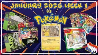 Pokemon News, Reveals and Updates  January Week 1