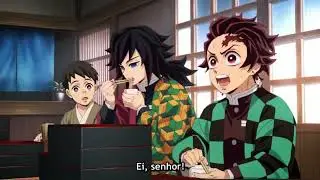 Tomioka VS Tanjiro - Soba Battle | Kimetsu no Yaiba Season 4