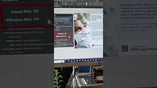 #InDesign - Effective PPI (pixels per inch) for #printdesign