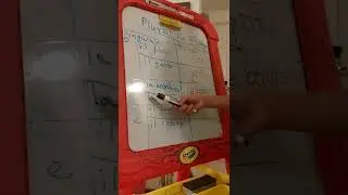 8 years old Pili is teaching plural in  #italian #multilingualkids