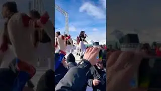 Ski Resort in Livigno Italy, Show Program in the Mountains 🇮🇹🏔️⛷️🤩 🎼💝👍