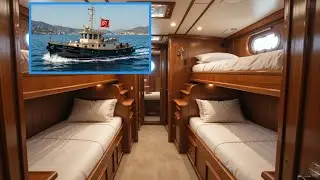 🚤 TAKA 34 REVIEW &ndash; CLASSIC TUG-STYLE MOTOR YACHT WITH MODERN COMFORTS! ⛵ | SIR BOATS YACHT
