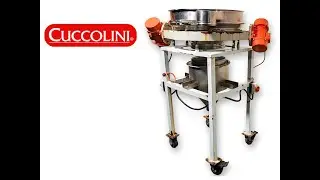 Used 800mm Virto-Cuccolini Stainless Vibrating Sieve Sifter VP2 &ndash; Center Discharge | JM Industrial