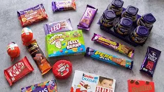 100 of chocolates and candies unboxing, surprise toys, chocolate opening video,Cadbury celebration