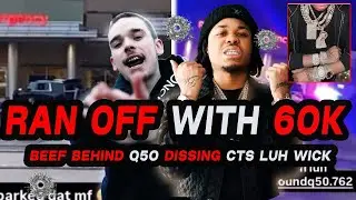 BEEF BEHIND Bloodhound Q50 DISSING by CTS LUH WICK | War in ST Louis