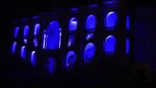 Licht- und Musikinszenierung der Kaiserstiege