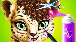 Animals Care Games for Kids - Rock Star Animal Hair Salon - Fun Gameplay Video for Children #47