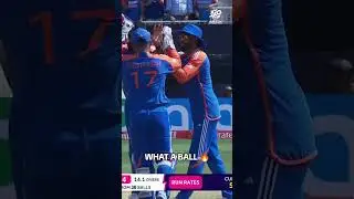 Jasprit Bumrah rattles Mohammad Rizwan's stumps 💥 #t20worldcup #cricket #ytshorts #cricketshorts