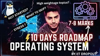 Operating System 10 Days Roadmap🔥✅| GATE CSE 2026 