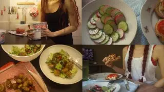 Summer kitchen diaries 🥗☀️balanced and healthy recipes | what I eat in a week July edition🥪🍚✨