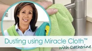 Do all your dusting with green clean microfiber cloths | Solutions