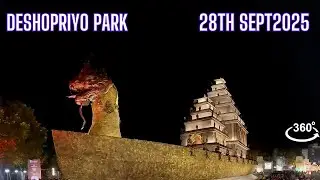 Deshopriyo Park Durga Puja 2025 | 360&deg;VR Pujo