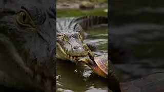 Croc vs Turtle: Shell Shocked Standoff! 🐊🛡️