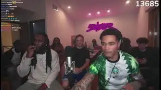 Burna Boy & Plaqueboymax just recorded new music on their livestream #burnaboy #plaqueboymax #music 