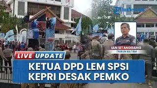 Ratusan Buruh Demo di Kantor DPRD Batam, Desak Pemko Terapkan UMS & Pembubaran Dewan Pengupahan