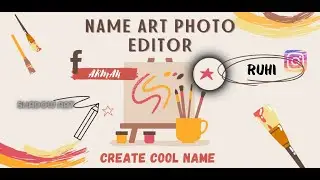 Name Art Photo Editor