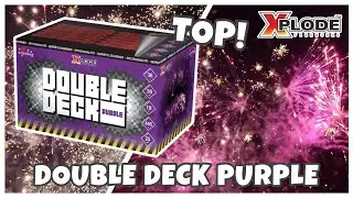 Xplode Double Deck Purple 🤩💥 | Top F&auml;cherbatterie 🔥 | Pyro TV