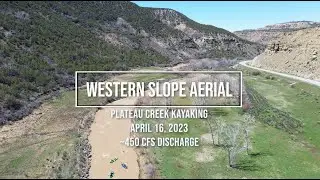 Plateau Creek Kayaking | COLORADO 4K DRONE FOOTAGE