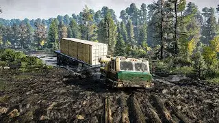 Snow Runner's BIGGEST Oilfield Cargo Delivery Challenge What Happened Next