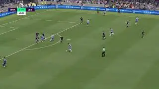 Illan Meslier save twice against Leeds United