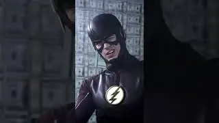 Flash Vs Superman #theflash #arrowverse #shorts