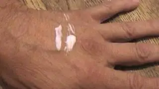 Nu Skin Hand Demo with Foaming cleanser and ageLoc Future Serum