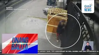Huli-cam – Lalaki, nanloob sa ginagawng restaurant; video set, tinangay | Unang Balita