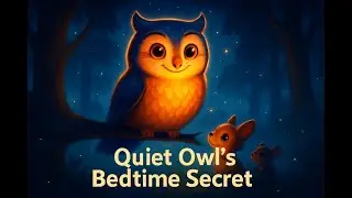 Quiet Owl Wisdom Tale | Relaxing Story for Bedtime and Mindful Sleep